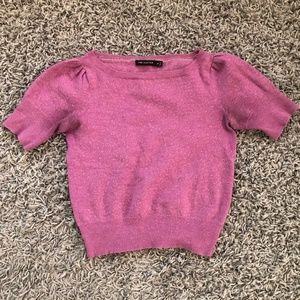 Cute Retro Mauve Sweater Top